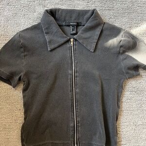zip up top